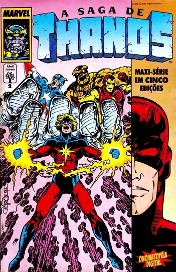A Saga de Thanos #2 1992